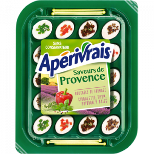 APERIVRAIS saveurs provençales, 31% de MG, 100g