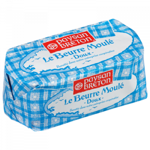 Beurre moulé doux PAYSAN BRETON, 82% de MG, 500g