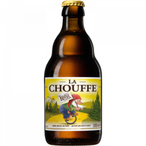 Bière blonde Belge LA CHOUFFE, 8°, 33cl