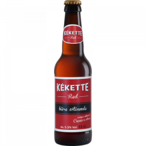 Bière blonde KEKETTE red, 5,5°, 33cl