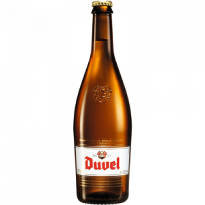 Bière blonde artisanale de spécialité belge DUVEL 8,5°, bouteille de 75cl