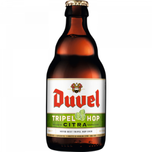 Bière blonde belge Tripel Hop DUVEL, bouteille de 33cl
