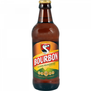 Bière blonde de la Réunion BOURBON, 5°, bouteille de 33cl