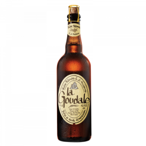 Bière blonde à l'ancienne LA GOUDALE, 7,2°, 75cl