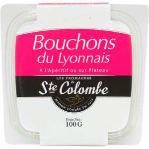 Bouchon du Lyonnais au lait pasteurisé STE COLOMBE, 36% de MG, 100g