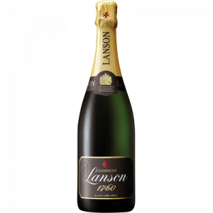 Champagne brut LANSON, black label, 75cl