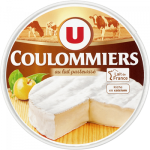 Coulommiers au lait pasteurisé U, 24%MG, 350g
