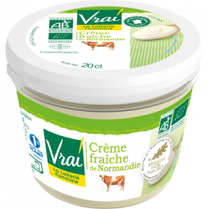 Crème légère fluide Normandie 15%mg 20cl, Crèmes fraîches