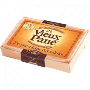 Fromage au lait pasteurisé LE VIEUX PANE Brique Affinée, 27%MG, 150g
