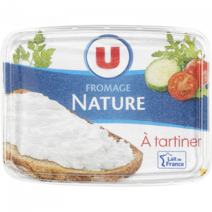 Fromage nature au lait pasteurisé 21,5%mg U 150g