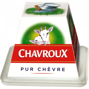 Fromage pasteurisé de chèvre frais 13,5%MG CHAVROUX 150g