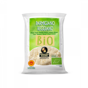Parmigiano Reggiano râpé, AOP, BIO, au lait cru, 30% Mat.Gr., 50g