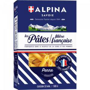 Penne filière Française ALPINA Savoie, paquet de 500g