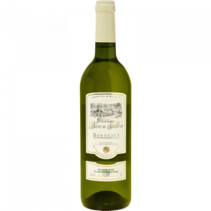 Vin blanc AOC Bordeaux château Baron Fillon U BIO, 75cl