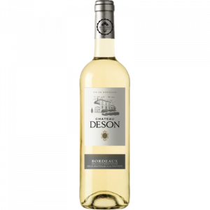 Vin blanc AOC moelleux Bordeaux Château DESON, bouteille de 75cl