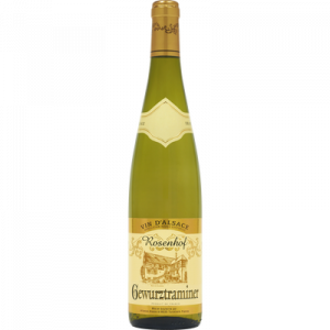 Vin blanc AOP Alsace Gewurztraminer Rosenhof U, 75cl