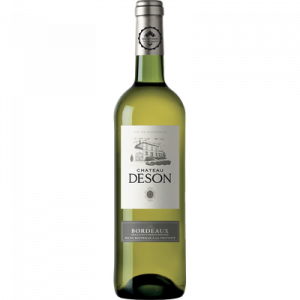 Vin blanc AOP Bordeaux sec Château DESON, bouteille de 75cl