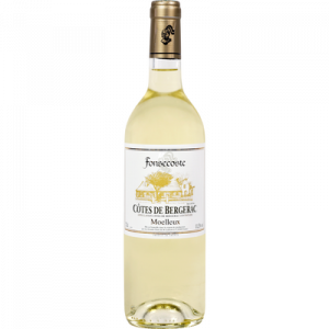 Vin blanc AOP Côtes de Bergerac moelleux Fonsecoste U, 75cl