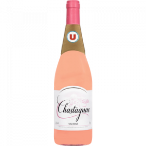 Vin d'Espagne rosé Chastagnac U, 75cl