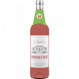 Vin rosé AOC Bordeaux La Grande Lice U, 75cl