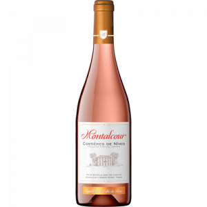 Vin rosé AOC Costières de Nîmes Montalcour, 75cl