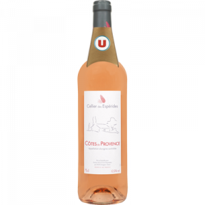Vin rosé AOC Côtes de Provence Cellier des esperides U, 75cl