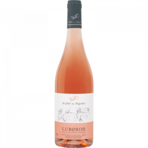 Vin rosé AOC Lubéron Plan des Aiguiers U, 75cl
