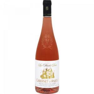 Vin rosé AOP Cabernet d'Anjou Les Hauts Buis U, bouteille de 75cl