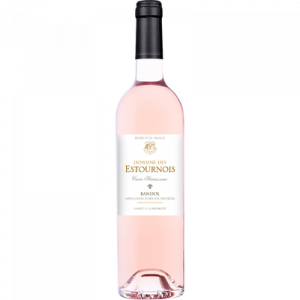 Vin rosé Bandol AOP Domaine des Estournois, bouteille de 75cl