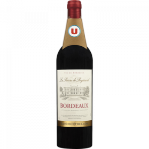 Vin rouge AOC Bordeaux La Pierre Peyssard U, 75cl