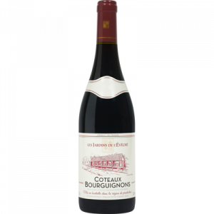 Vin rouge AOC Côteaux Bourguignon les Jardins de l'Evêché U, 75cl