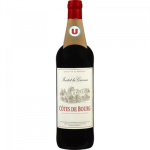 Vin rouge AOC Côtes de Bourg Fontet La Gravine U, 75cl
