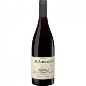 Vin rouge AOP Cotes du Rhône Villages Chusclan les Amouriers, bouteille de 75cl