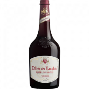 Vin rouge AOP Côtes du Rhône CELLIER DES DAUPHINS, bouteille 75cl
