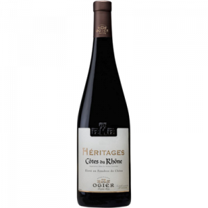Vin rouge AOP Côtes du Rhône HERITAGES, 75cl