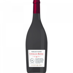 Vin rouge AOP Côtes du Rhône vieilles vignes de Michel d'Azilles, 13.5° bouteille de 75cl