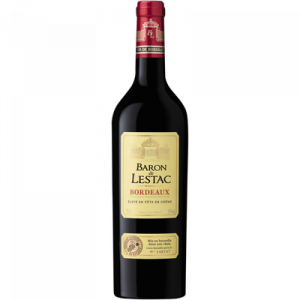 Vin rouge Bordeaux AOP Baron de Lestac, 75cl