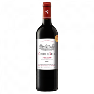 Vin rouge Fronsac AOP château du Breuil, 75cl