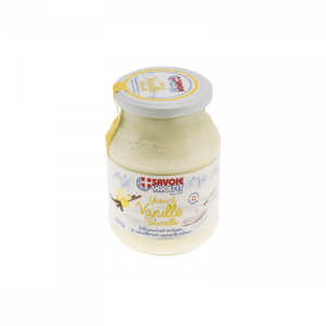 Yaourt brassé vanille naturelle SAVOIE YAOURT, pot à partager de 500g