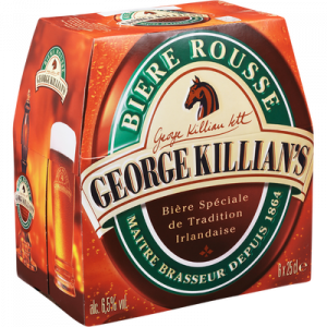 Bière GEORGES KILLIAN'S, 6,5°, 6x25cl