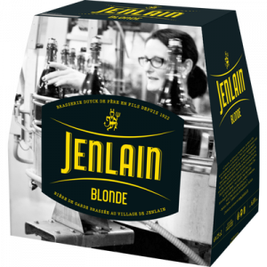 Bière blonde JENLAIN, 6,8° pack de 6x25cl