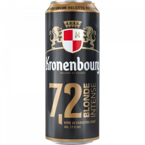 Bière blonde KRONENBOURG, 7,2°, 50cl