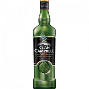 Blended Scotch Whisky CLAN CAMPBELL, 40°, bouteille de 70cl