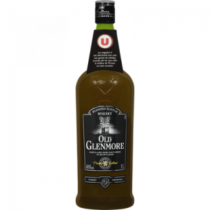 Blended Scotch Whisky Old Glenmore U, 40°, bouteille de 1l