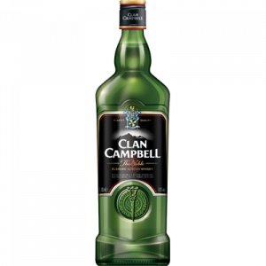 Blended Scotch whisky Clan CAMPBELL, 40°, 1 litre