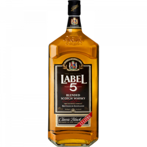 Blended Scotch whisky LABEL, 5, 40°, 1,5l