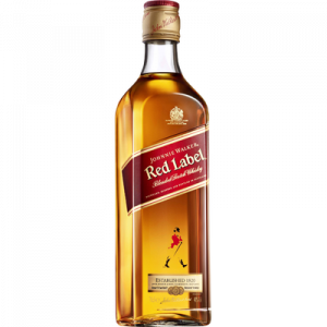 Blended scotch whisky JOHNNIE WALKER Red Label, 40°, bouteille de 70cl
