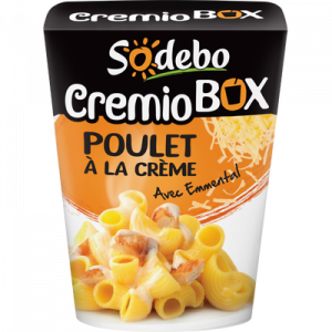 Cremio box poulet à la crème SODEBO, 280g