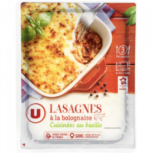 Lasagne à la bolognaise, U, 1kg