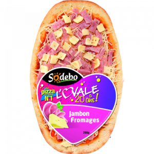 L'ovale jambon et fromages SODEBO, 200g